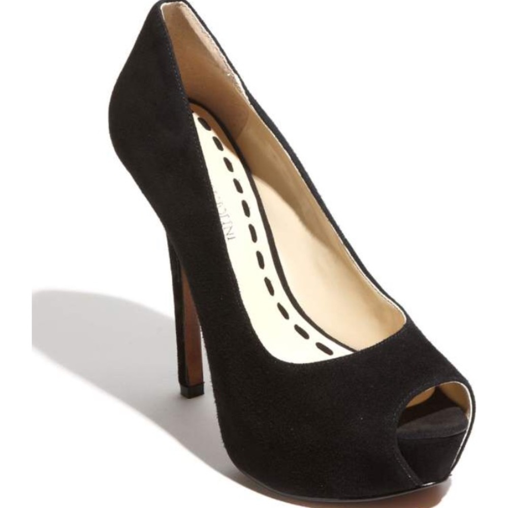 ENZO ANGIOLINI EATANEN (TANEN) SUEDE HEELS